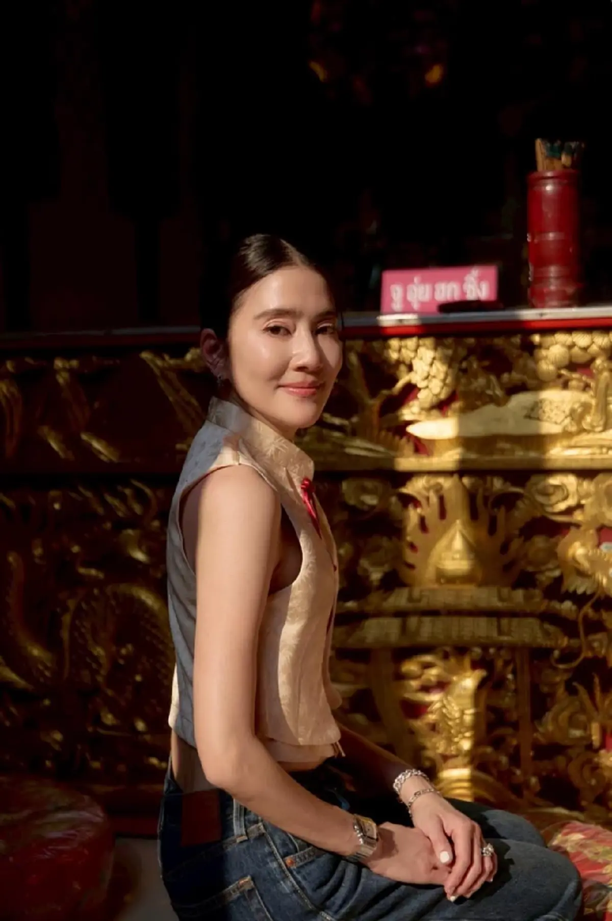 เจี๊ยบ โสภิตนภา เปิดลุคตรุษจีนสุดจึ้ง พร้อมคำอวยพรมหาเฮง 