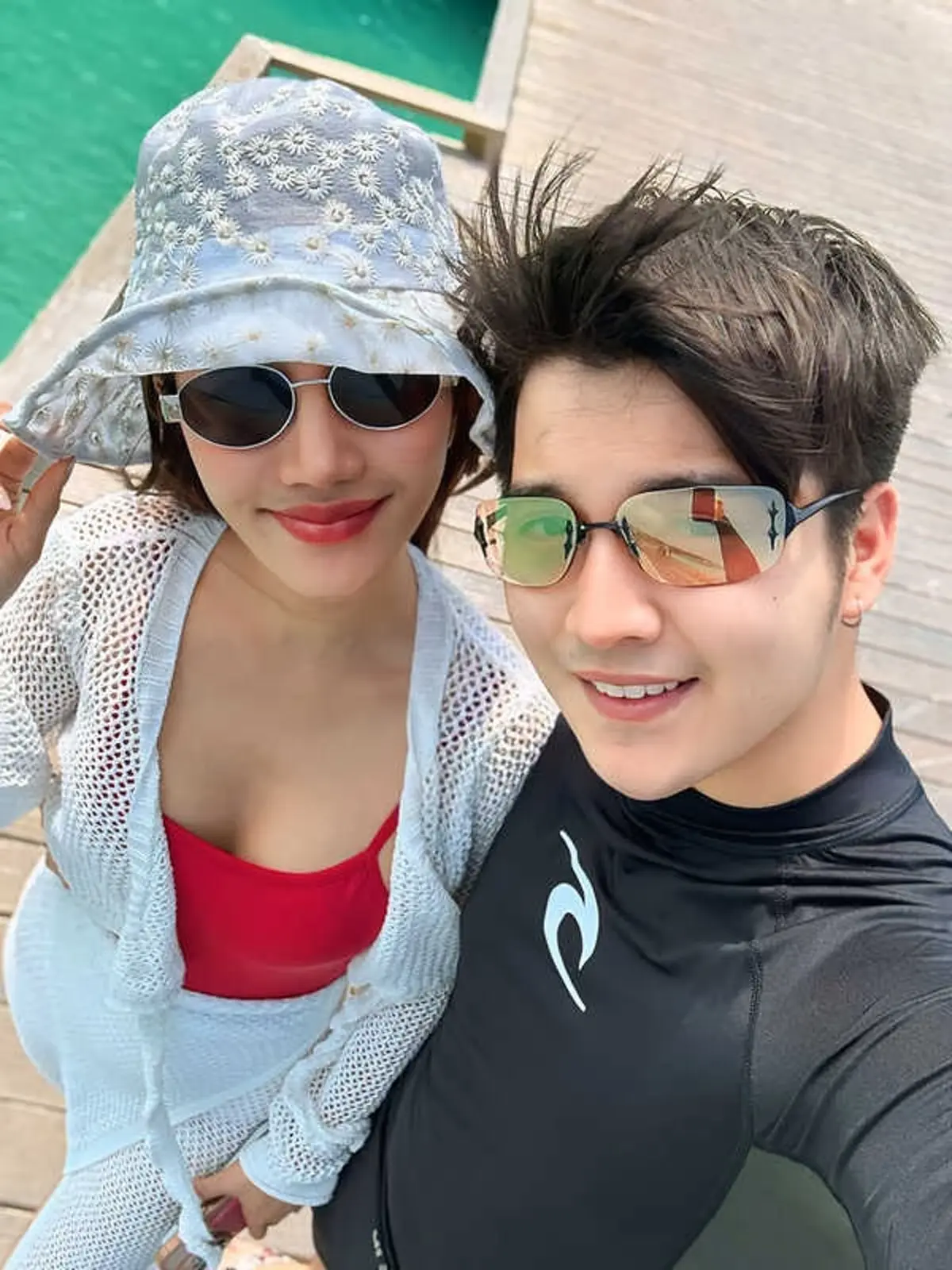 "คลิปหลุดแพรวพราว แสงทอง" "ซัน วงศธร" ยอมรับผิด ลงคลิปโดยไม่เช็ก