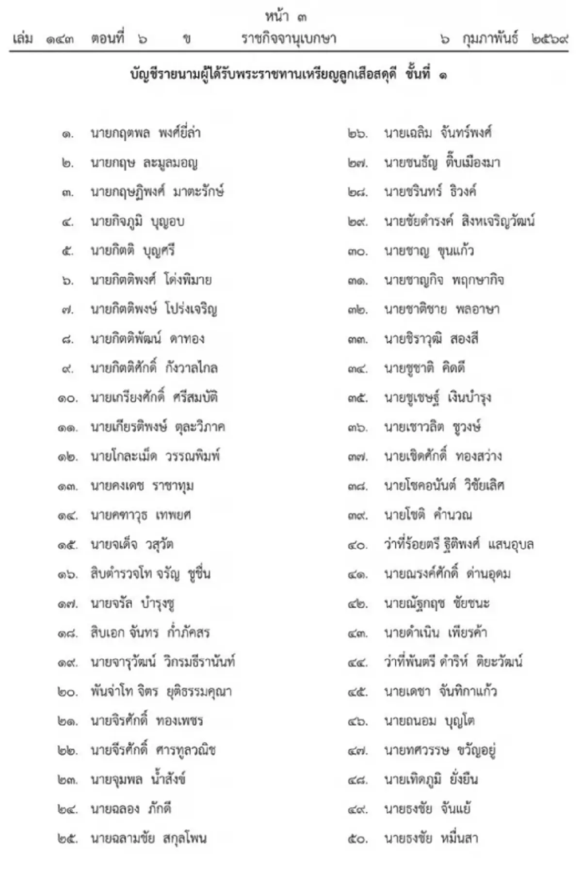 พระราชทานเครื่องราชฯ - เหรียญลูกเสือสดุดี ปี 2566 จำนวน 549 ราย