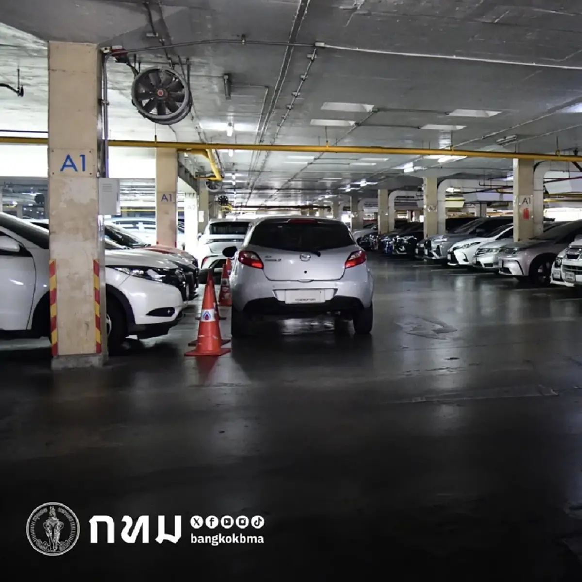 เปิดพิกัด ที่จอดรถใหม่ กลางกรุง ค่าจอดไม่แพง แถมมีห้องน้ำ 