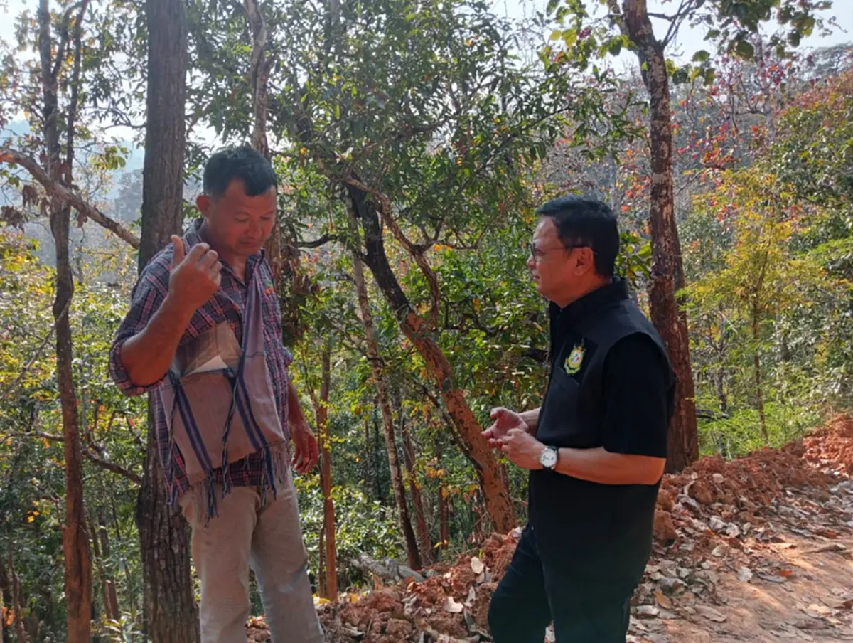 แฉเจ้าหน้าที่แอบอ้างงบรัฐ ตัดถนนป่า 6.6 กม. เร่งปิดถนนคืนป่า