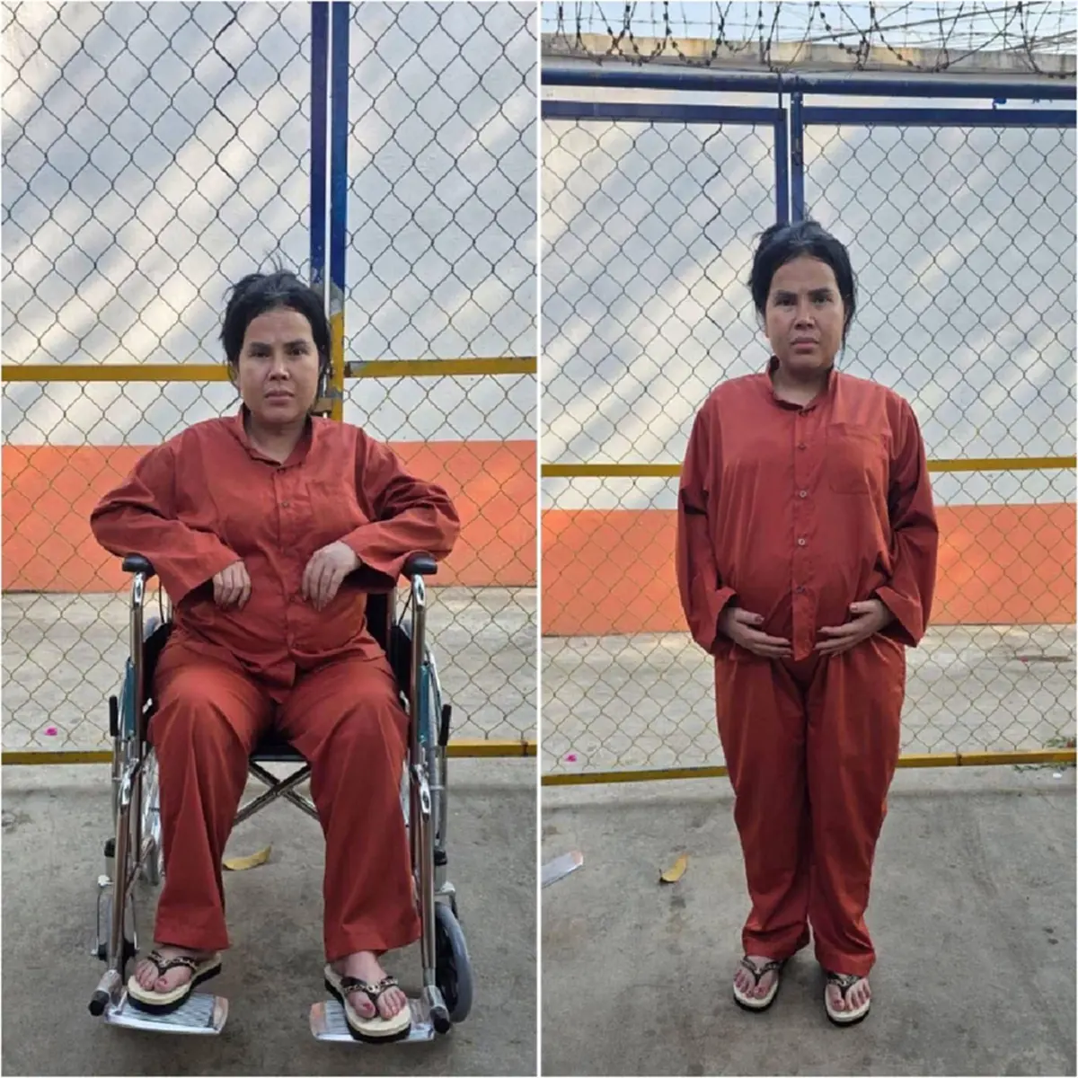 ใครจะคิด ภาพล่าสุด "วัน มรณา" อดีตอินฟลูฯดังเขมร ท้องในเรือนจำ