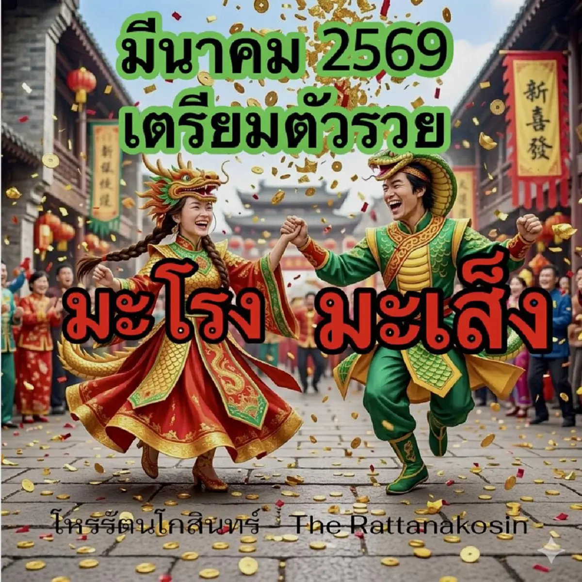 โหรดัง ลั่น สั้น ๆ 2 นักษัตร เดือนมีนาคม 2569 เตรียมตัวรวย