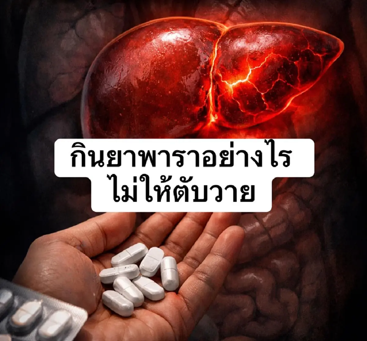 รู้แล้ว กินยาพารา ยังไง ไม่ให้ตับวาย หลายคนกินผิดวิธีมาตลอด 