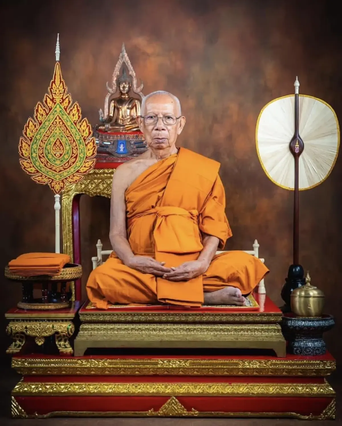 อาลัย สิ้น หลวงพ่อจง พระเกจิดังสุโขทัย มรณภาพ สิริอายุมงคล