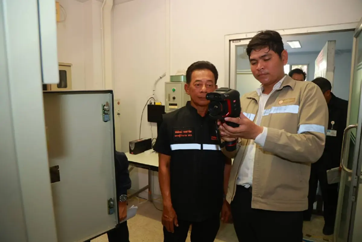 "MEA" ลงพื้นที่ กกต. สมุทรปราการ ยกระดับความมั่นคงระบบไฟฟ้าขั้นสูงสุดรองรับการเลือกตั้ง 69