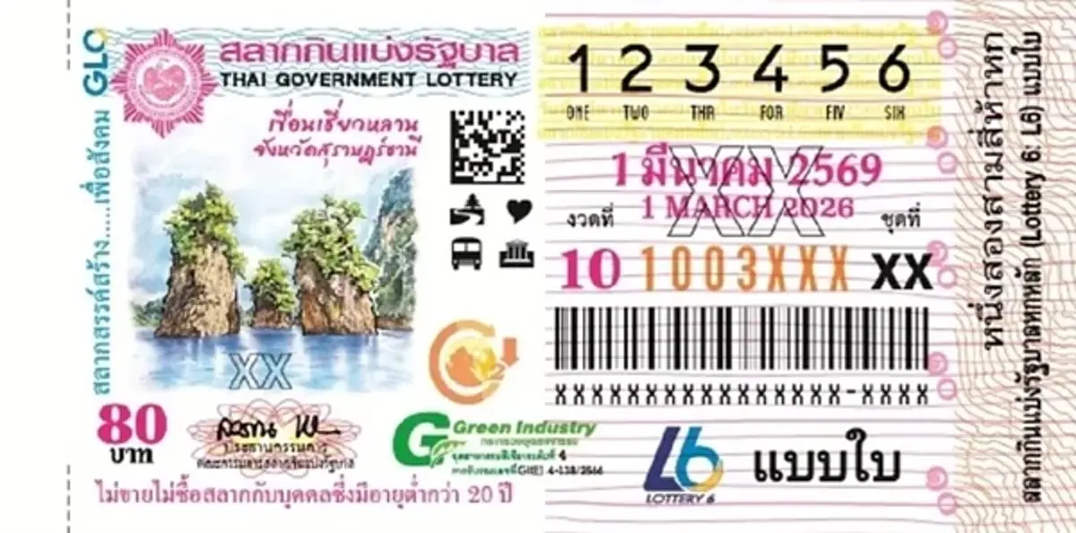 สลากสัญจรสุราษฎร์ธานี เปิดเลขจวนผู้ว่าฯ เลขทะเบียนรถ