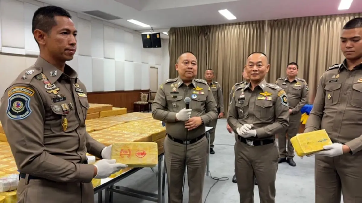 CIB ทลายขบวนการค้ายาข้ามชาติ จับบิ๊กล็อต 12 ล้านเม็ด-ไอซ์ 26 กก.