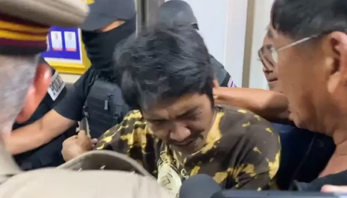 เปิดนาทีคุมตัว นายแอล ชายคลั่งเข้าโรงพัก เปิดคำพูดถึงสังคม