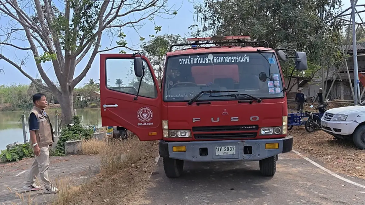 กัมพูชาเผาป่าชายแดน ควันลามกระทบไทย เตรียมรถดับเพลิงเฝ้าระวัง