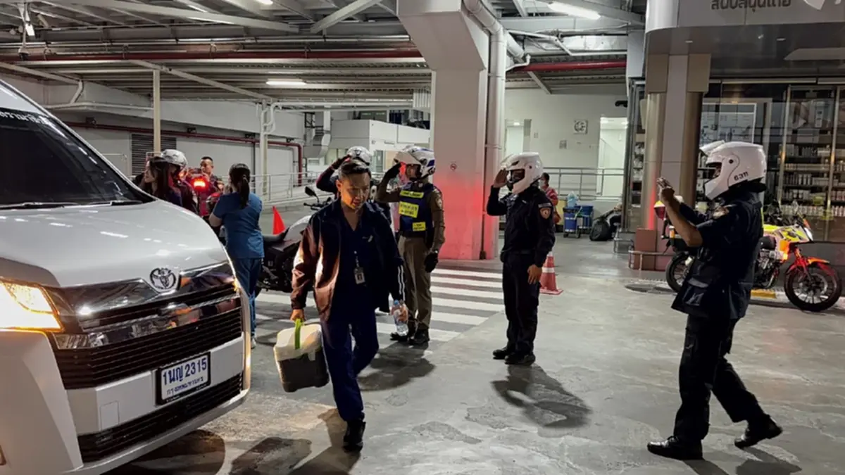 เลขทะเบียนรถ ภารกิจ อวัยวะหัวใจ ดวงที่ 156 ต่อโอกาสชีวิตผู้ป่วย