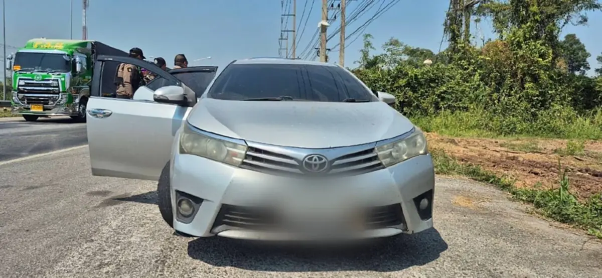 สกัดจับอดีตทหารแหกด่าน เปิดท้ายรถเจอเต็มๆ 60 กิโลกรัม