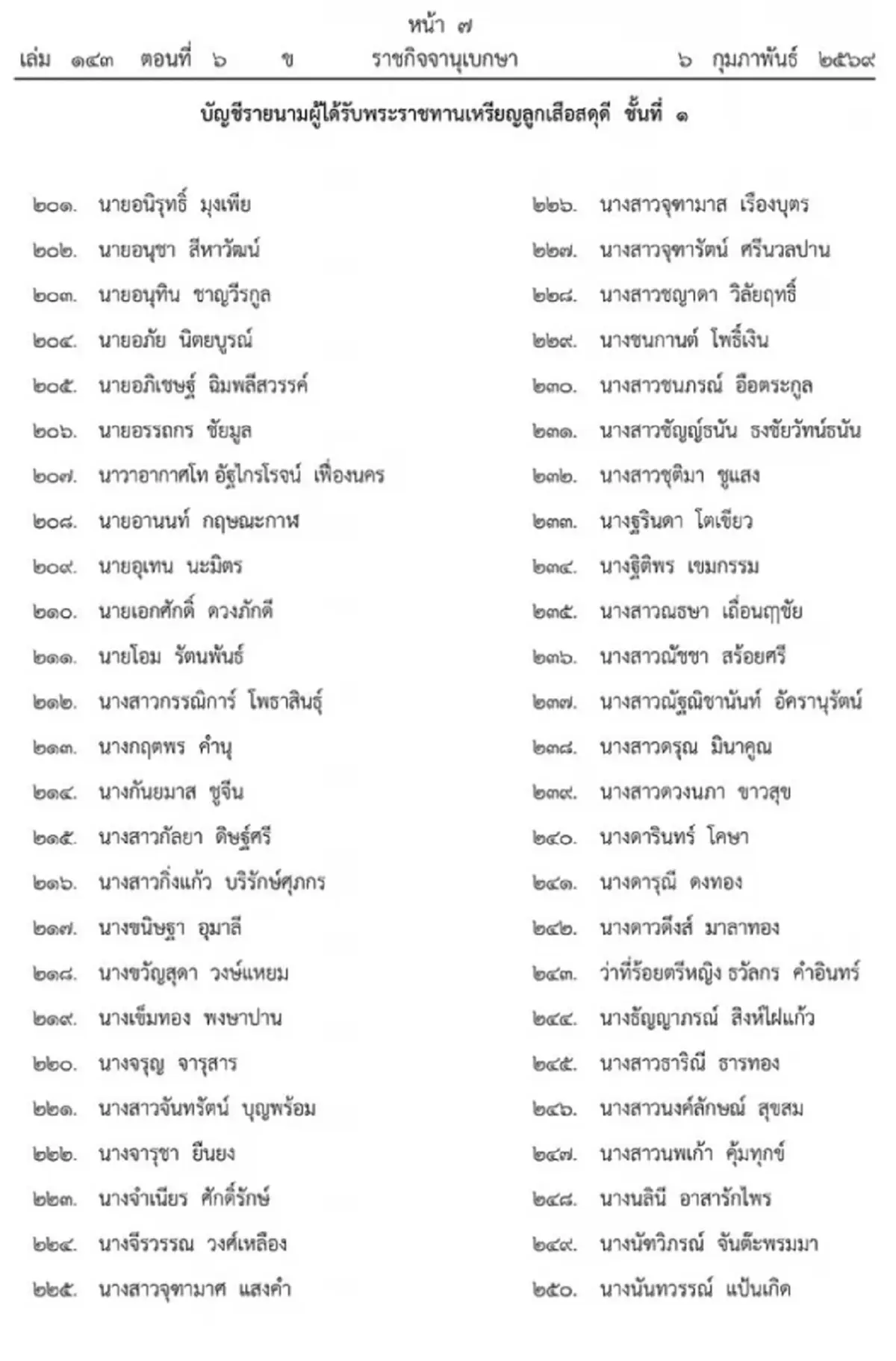 พระราชทานเครื่องราชฯ - เหรียญลูกเสือสดุดี ปี 2566 จำนวน 549 ราย
