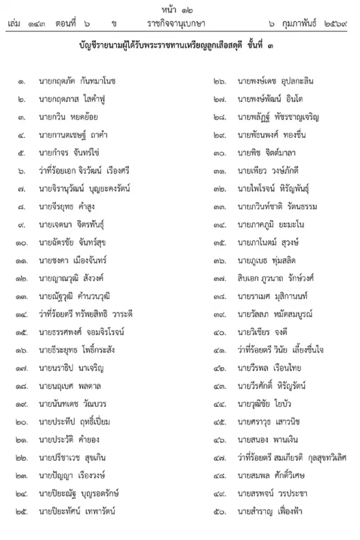 พระราชทานเครื่องราชฯ - เหรียญลูกเสือสดุดี ปี 2566 จำนวน 549 ราย
