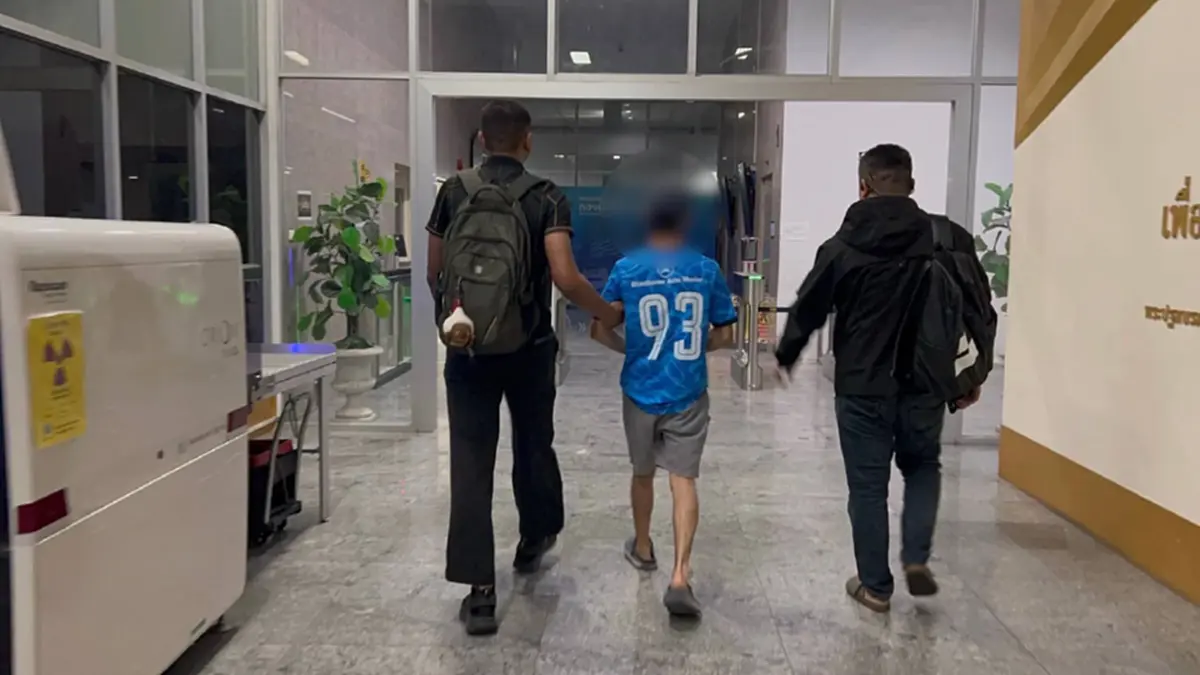 ล่าข้ามปี! ตร.สอบสวนกลาง รวบ แมน จอมบึง หลังหนีคดีนาน 8 ปี