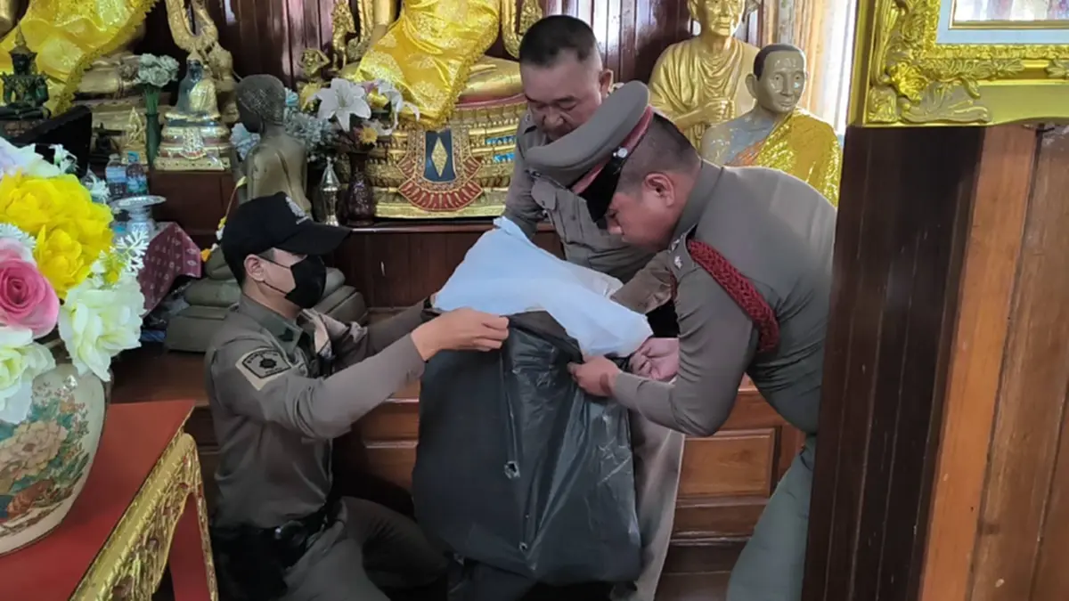 ใจบาป! งัดตู้บริจาควัดจูงนางพิษณุโลก 3 รอบซ้อน กวาดเงินเกลี้ยง