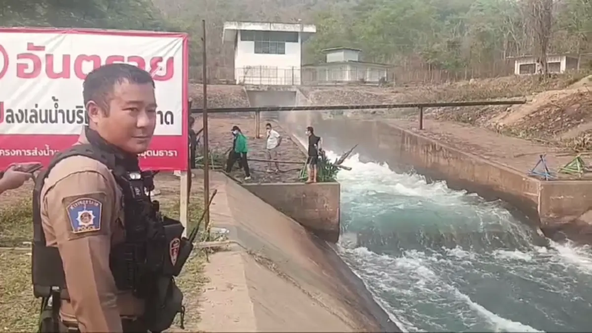 หนุ่ม 24 จมหายหน้าอุโมงค์เขื่อนแม่กวงฯ หลังฝ่าฝืนป้ายเตือน