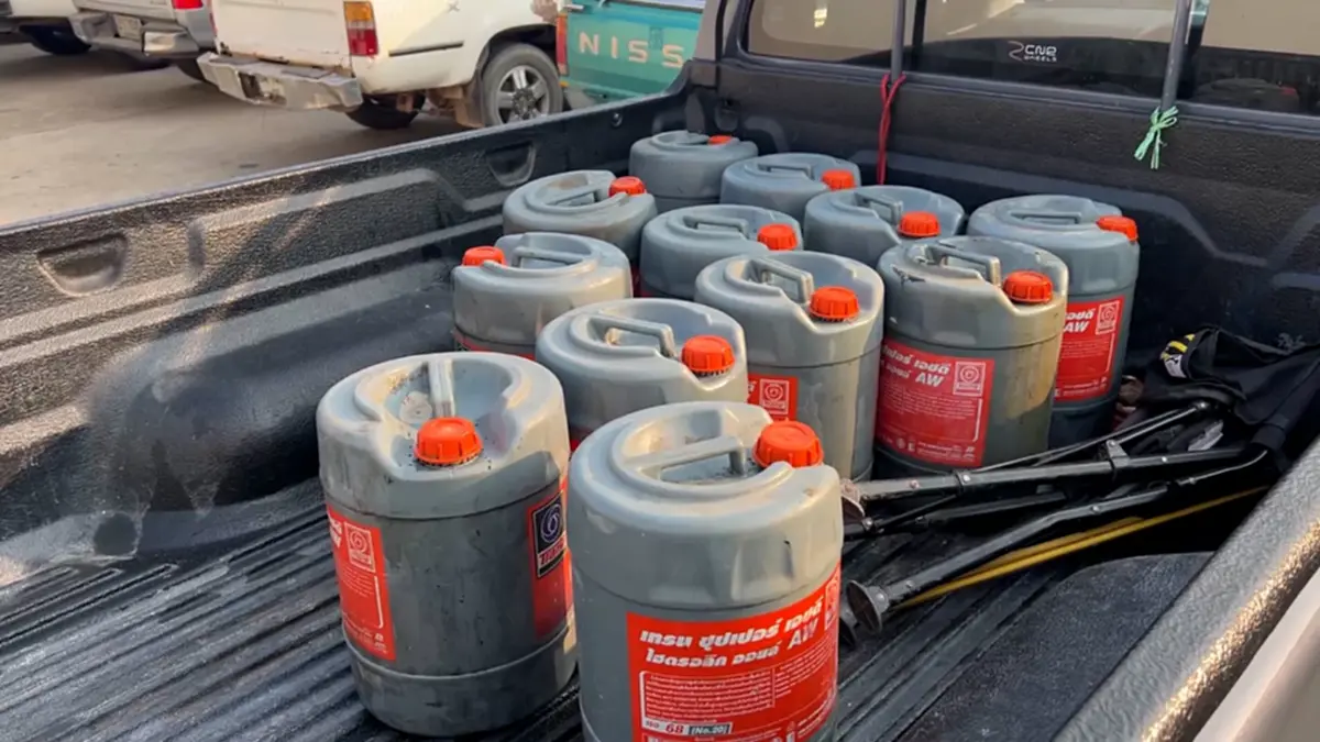 วิกฤตดีเซลชัยนาทขาดตลาด ชาวนาจองคิวข้ามคืน-โอดซื้อทองง่ายกว่า