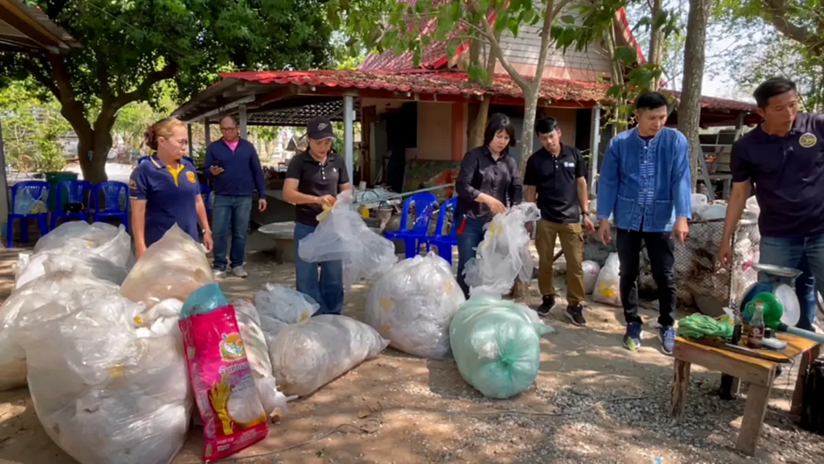 วัดหนองขุ่นผุดไอเดียเจ๋ง กลั่นขยะพลาสติกเป็นดีเซลช่วยชาวบ้าน