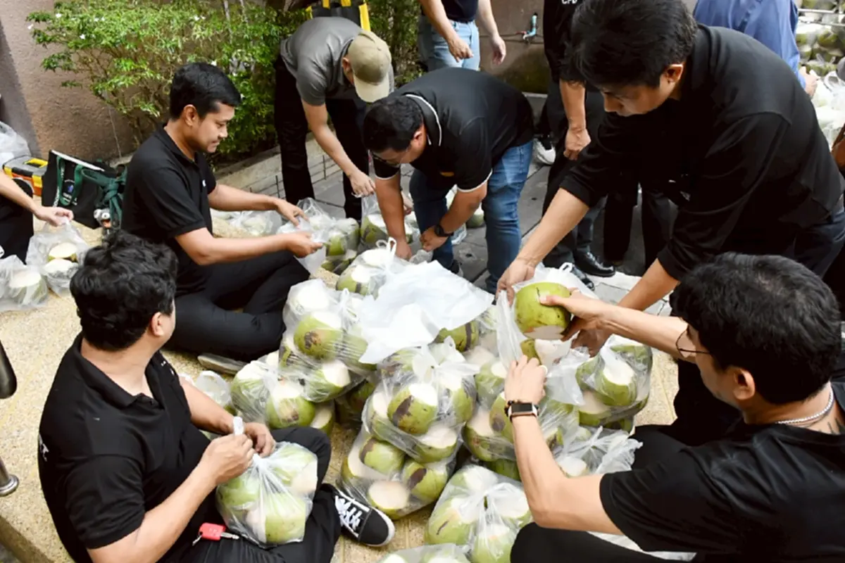 สหกรณ์หนุนล้งกลางมะพร้าวน้ำหอม ปลดแอกล้งจีนฮั้วกดราคา 2 บาท