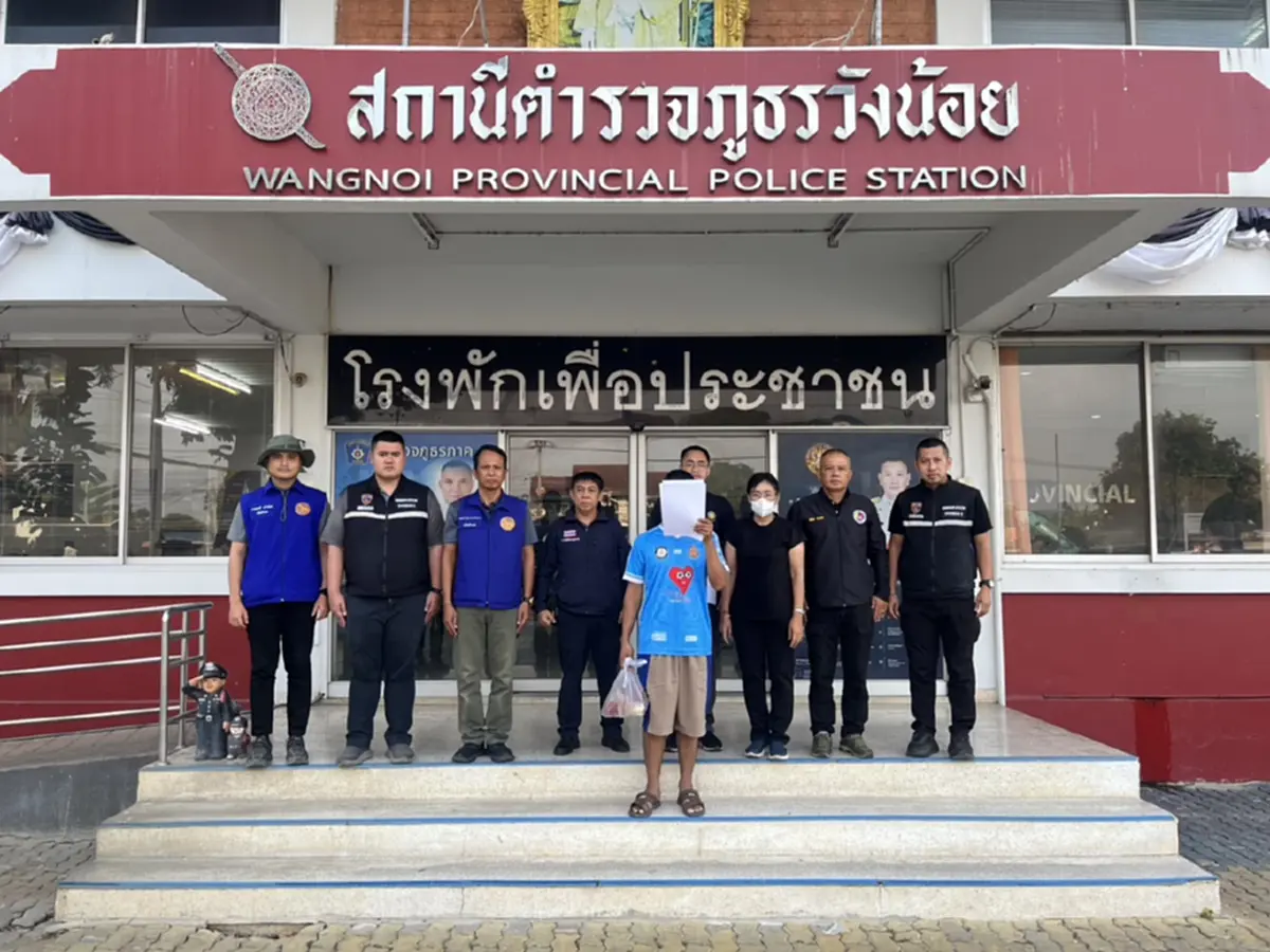 ตม.อยุธยาบุกรวบหนุ่มเมียนมาลอบเปิดร้านชำเองที่วังน้อย