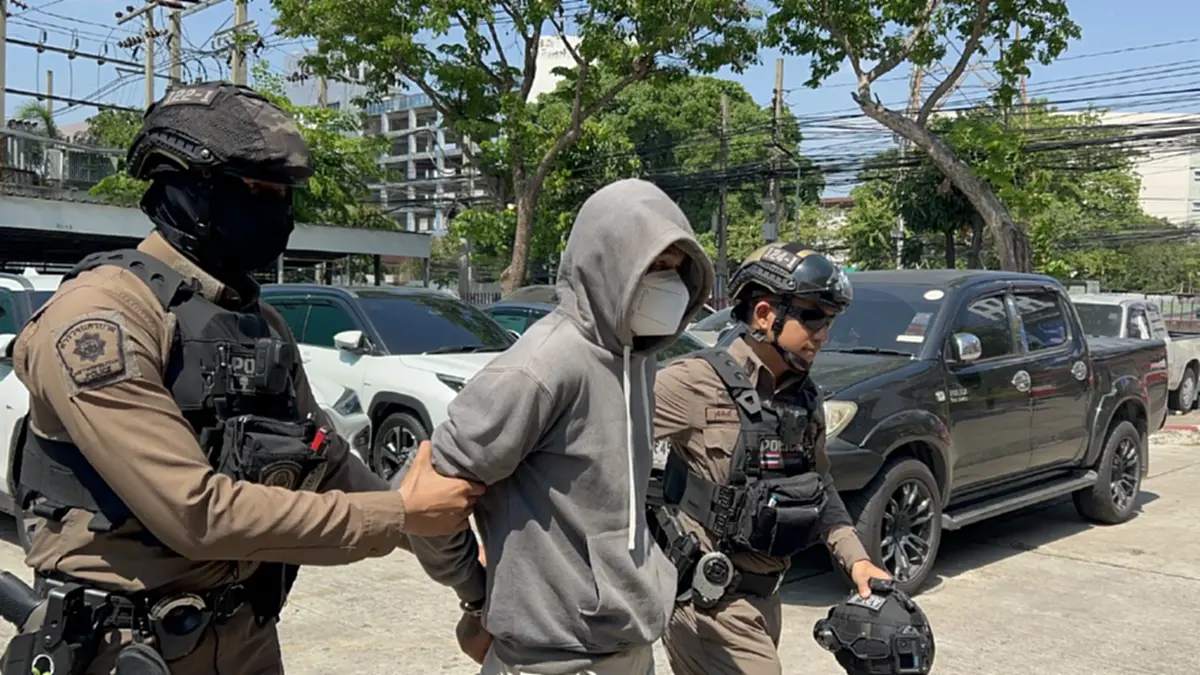 รวบหนุ่มตกงานคลั่งยา บุกเดี่ยวปล้นธนาคารดัง กลางรัชดาฯ