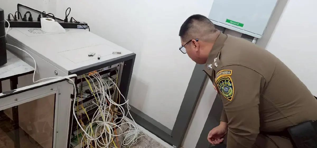 ตัดรากถอนโคน! รื้อสถานีเน็ตเถื่อนแม่สอด ตัดวงจรแก๊งสแกมเมอร์