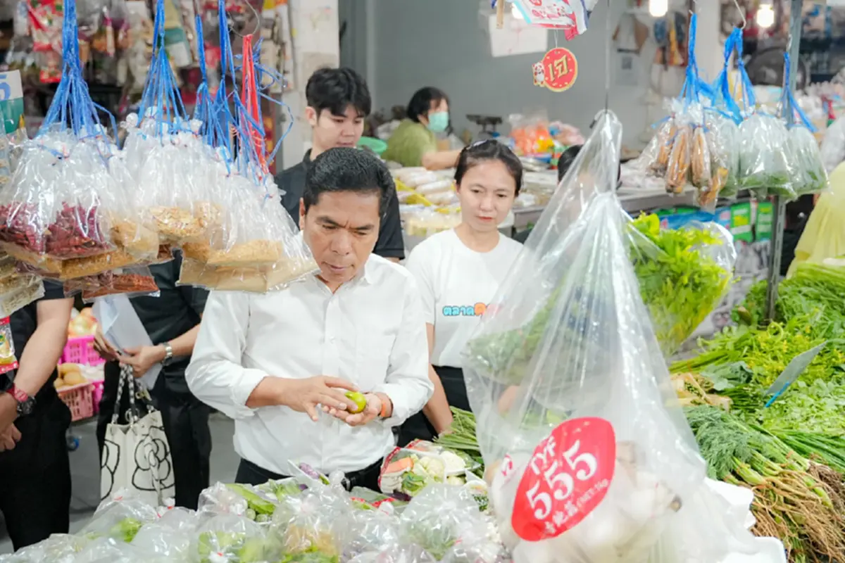 พาณิชย์บุกตลาดคุณยิ้ม เช็กราคาสินค้า สกัดโก่งราคาช่วงหน้าร้อน