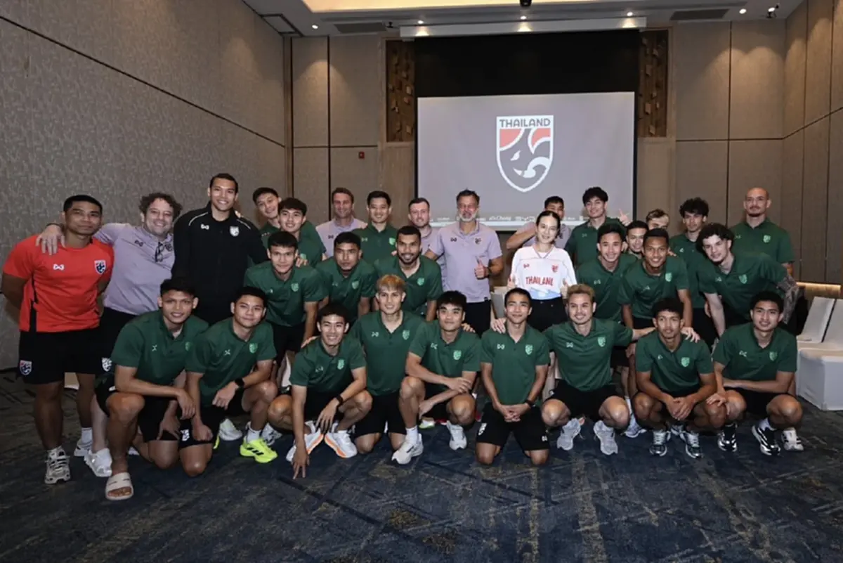 เปิดจำนวนเงิน "มาดามแป้ง" จะให้ทีมชาติไทย ถ้าชนะ เติร์กเมนิสถาน