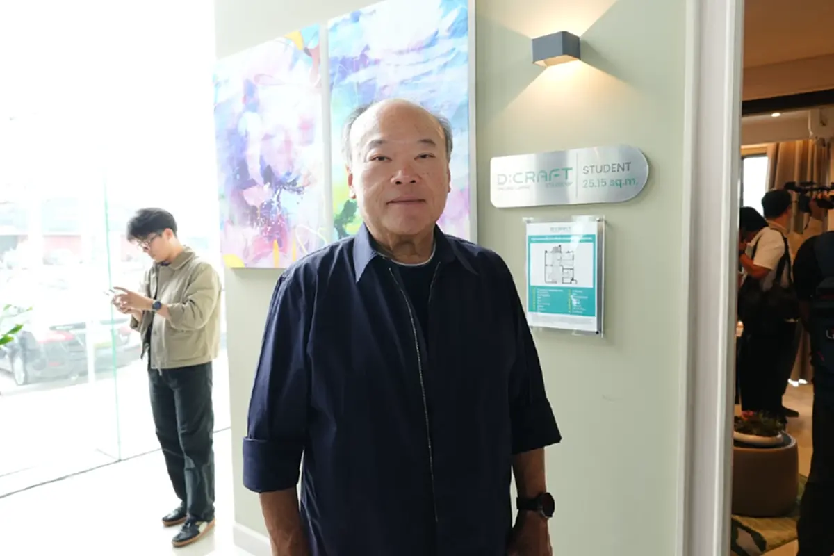 เปิดตัวห้อง 25ตร.ม. บ้านชาวไทย D:CRAFT คลองหลวง ผ่อนไม่เกิน 5,000