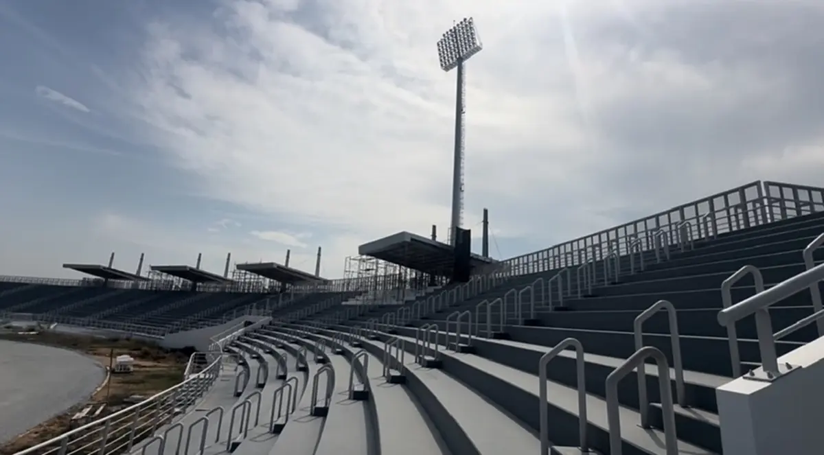 พัทยาเร่งกู้สนามกีฬา 10 ปี สั่งซ่อมหลังคาทรุดไม่ได้มาตรฐานด่วน