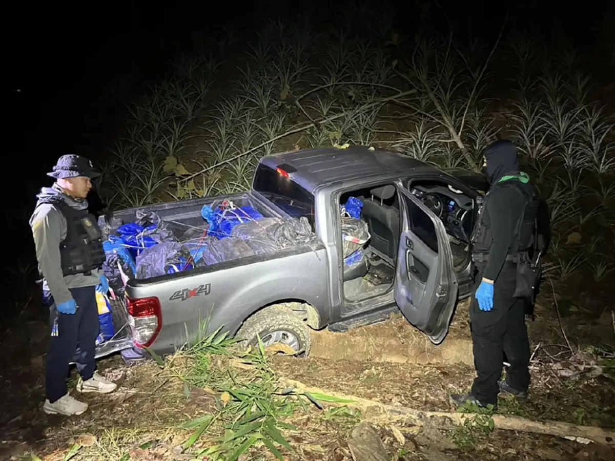 กองกำลังผาเมืองสกัดขบวนการลำเลียงยาเสพติด ยึดยาบ้า 3 ล้านเม็ด