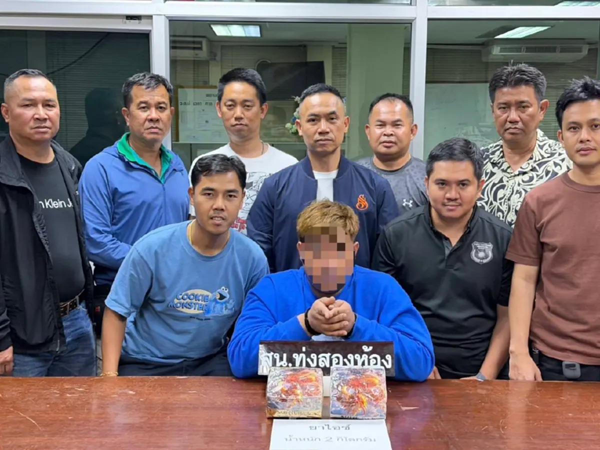 เกือบไป พ่อค้ายาไหวตัวทัน เจอไล่ล่า จับพร้อมของกลางคารถ