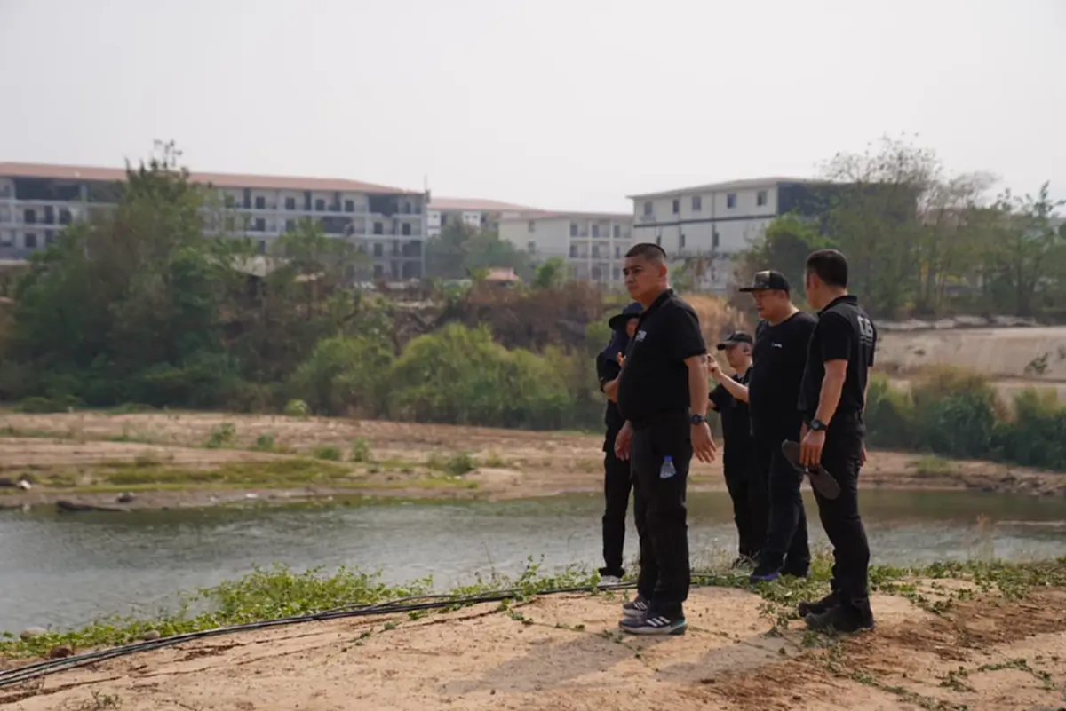 ตัดรากถอนโคน! รื้อสถานีเน็ตเถื่อนแม่สอด ตัดวงจรแก๊งสแกมเมอร์