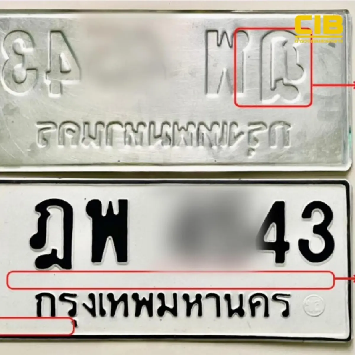 รวบสาวใช้ป้ายทะเบียนปลอม เนียนวิ่งในพื้นที่กว่า 4 เดือน