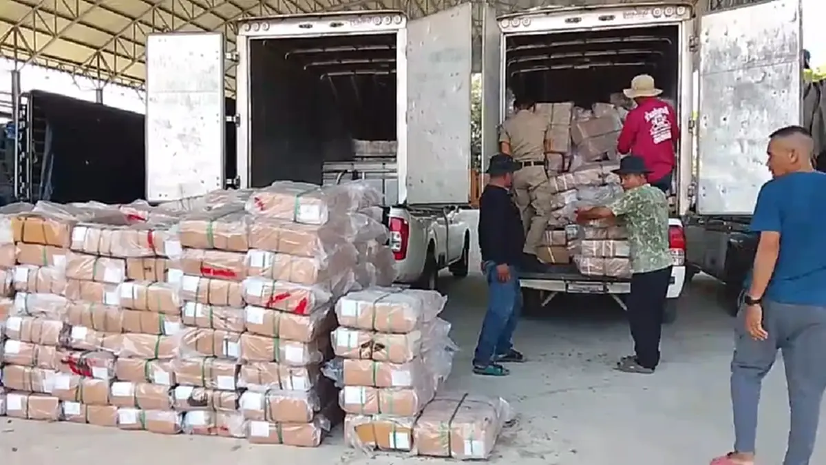 สกัดเนื้อเถื่อนอาร์เจนตินา 17 ตัน! รวบ 7 กระบะตู้ทึบกลางร้อยเอ็ด