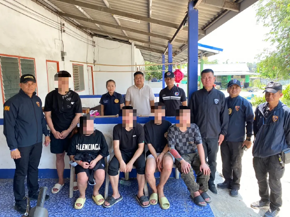 รวบ 7 ชาวจีนลักลอบเข้าเมือง สารภาพใช้ไทยทางผ่านไปเมียนมา