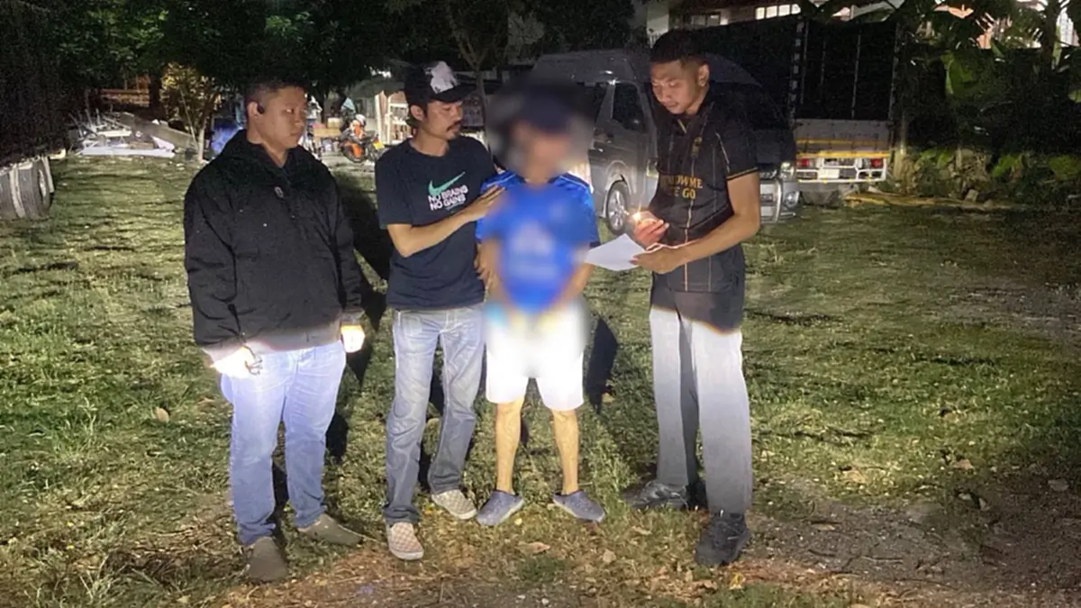 ล่าข้ามปี! ตร.สอบสวนกลาง รวบ แมน จอมบึง หลังหนีคดีนาน 8 ปี