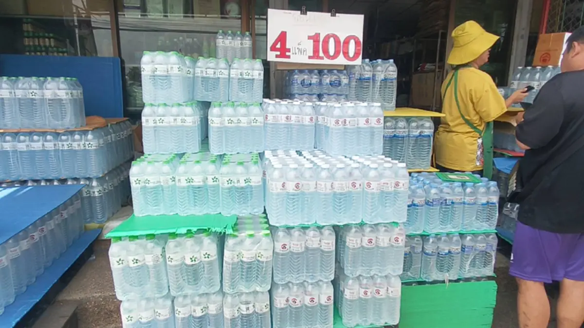 น้ำดื่มขยับราคาตามน้ำมัน! เฉลี่ย 5 บาท หลังต้นทุนพุ่งรายวัน