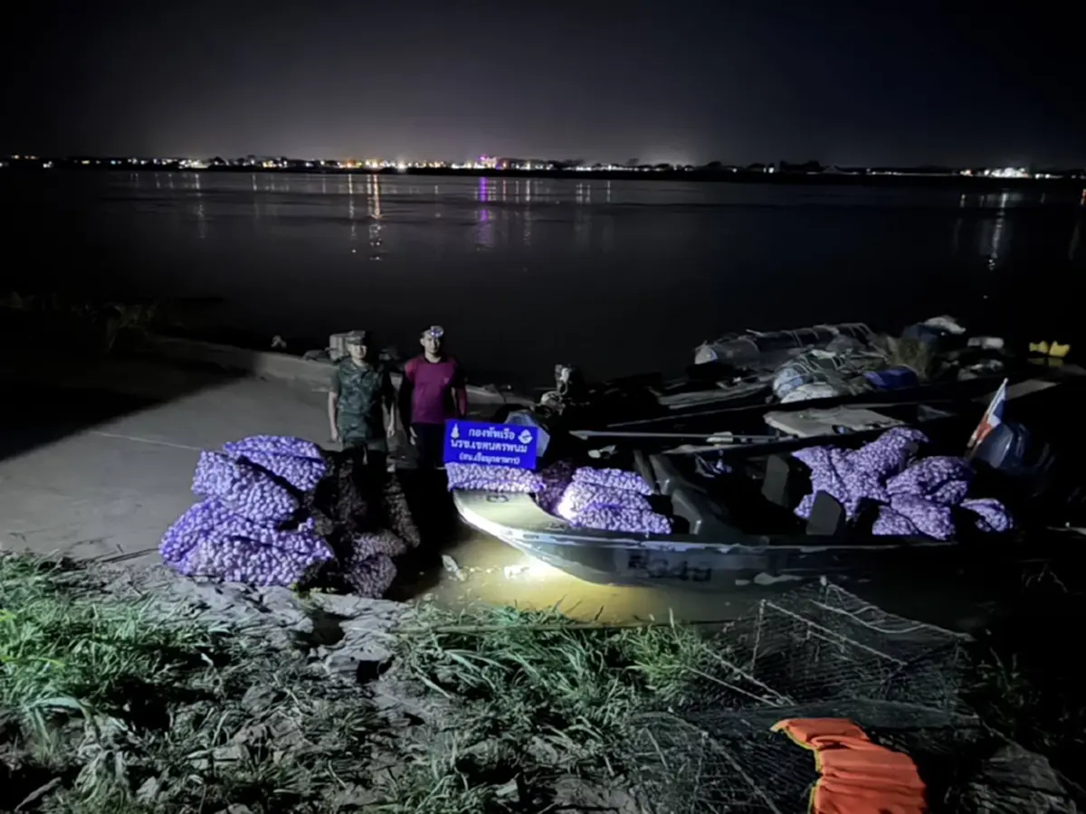 นรข. ลุยสกัดลอบขนสินค้าหนีภาษีชายแดนโขง ยึด 3 คดี มูลค่ากว่า 8 แสน