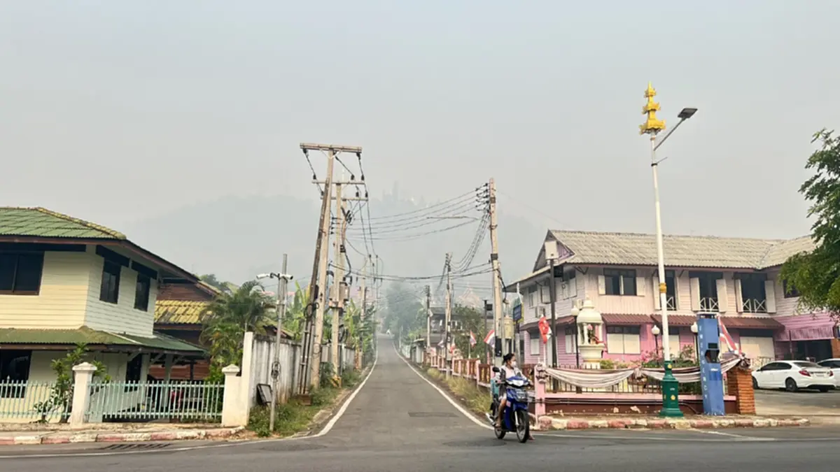 วิกฤตแม่ฮ่องสอน! ฝุ่นพิษพุ่งปรี๊ด 300 ชาวบ้านเลือดกำเดาไหล