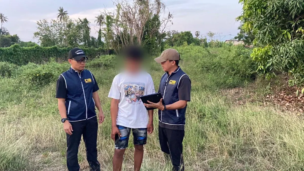 รวบโจรแสบไม่กลัวกฎหมาย! ลอบตัดปาล์ม หลังก่อเหตุกลางวันแสกๆ