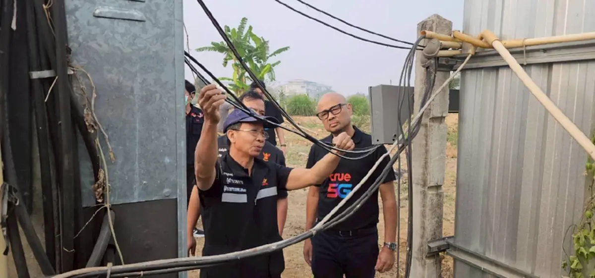 ตัดรากถอนโคน! รื้อสถานีเน็ตเถื่อนแม่สอด ตัดวงจรแก๊งสแกมเมอร์