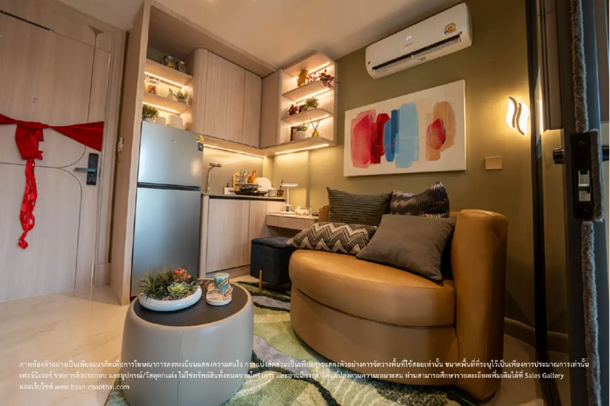 เปิดตัวห้อง 25ตร.ม. บ้านชาวไทย D:CRAFT คลองหลวง ผ่อนไม่เกิน 5,000