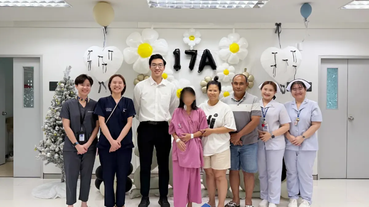 ความสำเร็จครั้งใหญ่ รพ.ราชวิถี รักษาผู้ป่วยอายุน้อยสุดในไทย