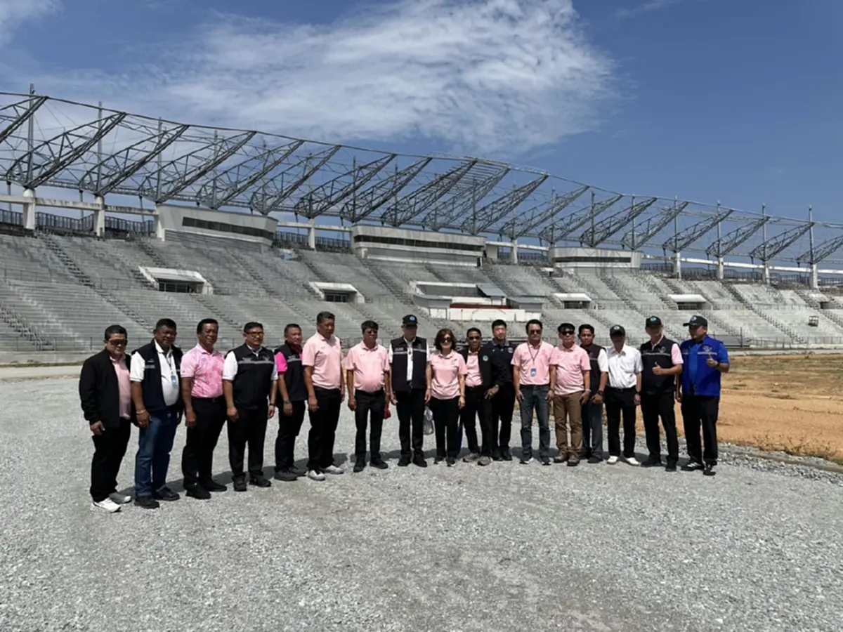 พัทยาเร่งกู้สนามกีฬา 10 ปี สั่งซ่อมหลังคาทรุดไม่ได้มาตรฐานด่วน