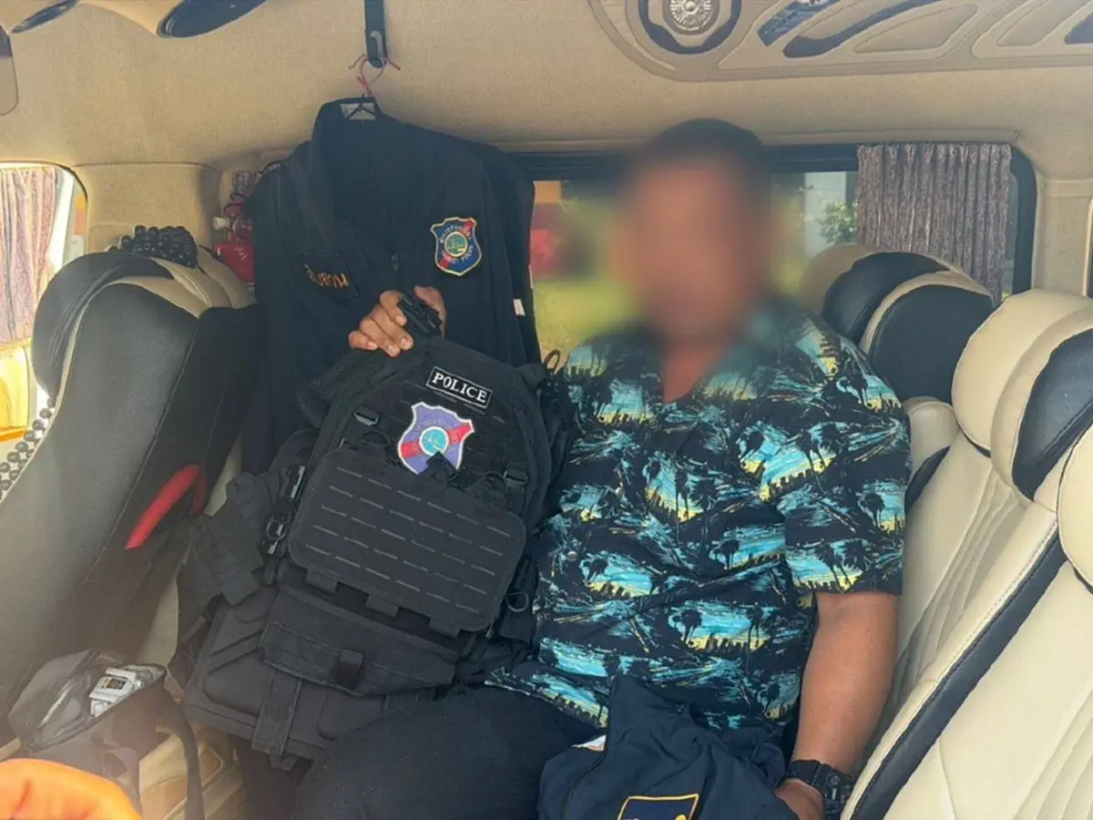 หมดสภาพ รวบ 2 ตำรวจเก๊ คาพระราม 2 วีรกรรมโชกโชน ประวัติสุดเดือด