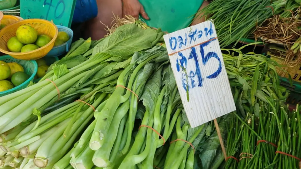 พิษน้ำมันแพง! ตลาดท่าน้ำนนท์ผักสดขึ้นราคามะนาว พุ่งลูกละ 7-8 บาท