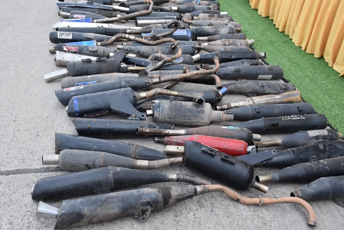 กวาดล้างก่อนสงกรานต์! รวบเด็กแว้นป่วนเมือง ยึดรถดำเนินคดี