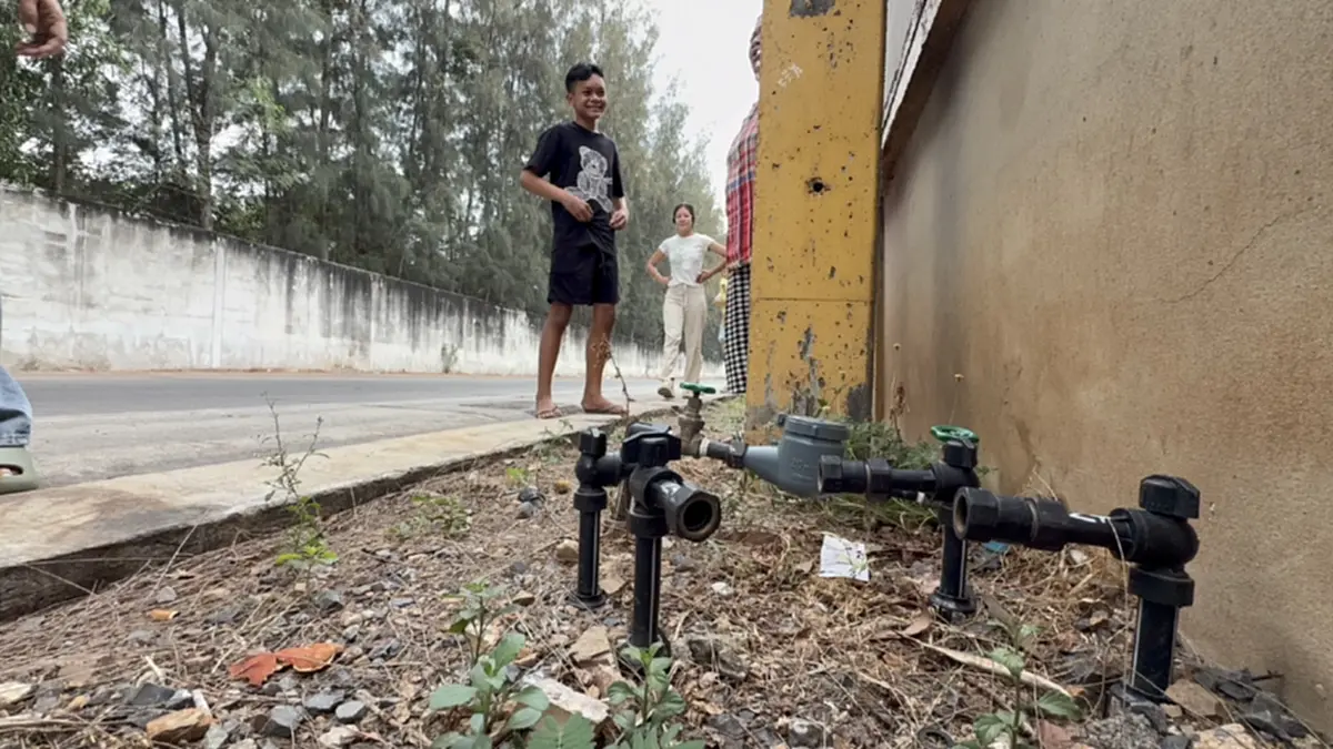 โจรคลองหลวงแสบ! ฉกมิเตอร์น้ำทองเหลือง 2 อันรวดทำน้ำไม่ไหล